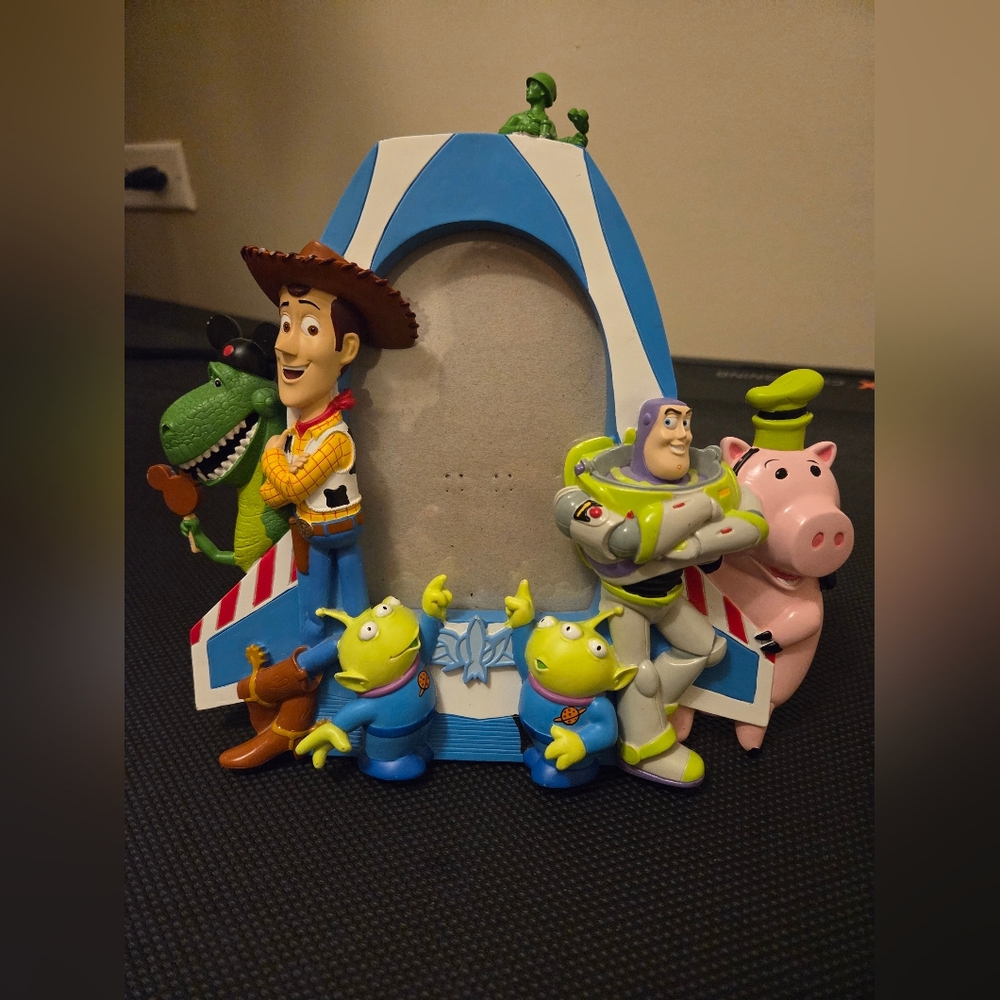 Disney World Parks Toy Story Photo Frame Woody Buzz Lightyear